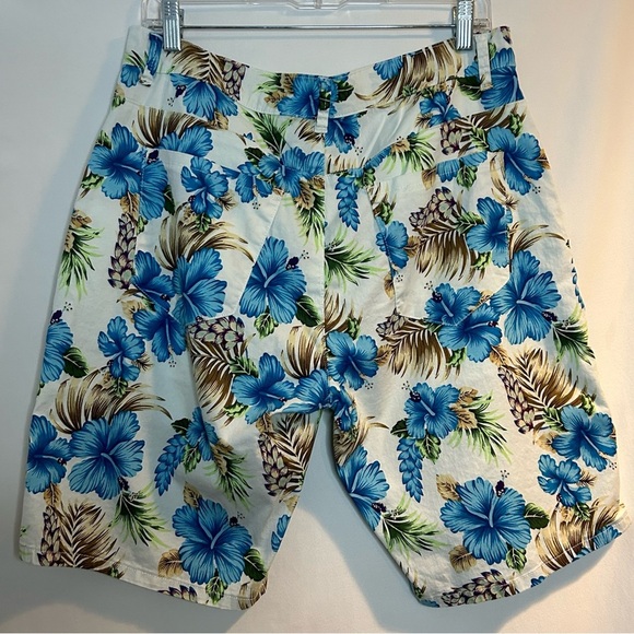 SSLR Men’s Floral Shorts Size 34 - Picture 3 of 5